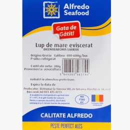 Lup de mare eviscerat 800g