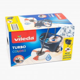 Set de curățenie wring turbo albastru