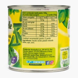 Fasole verde păstăi, rotunde, tăiate 400g