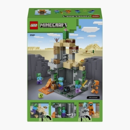Temnița cu zombi, 21587 Minecraft, 284 piese, +8 ani