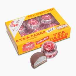 Prăjituri cu ciocolată cu lapte Tea Cakes 6x24g