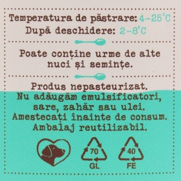 Cremă tartinabilă fină de arahide 360g