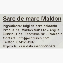 Fulgi de sare Maldon 125 g
