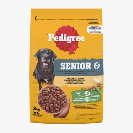 Hrană uscată pentru câini seniori, 3kg, cu pasăre și legume 