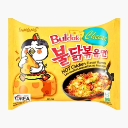 Tăieței ramen cu aromă de brânză și pui, picant, 140g