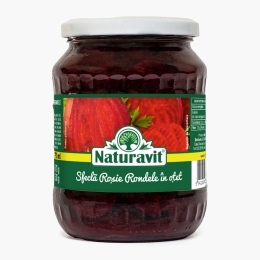 Sfeclă roșie rondele 700g