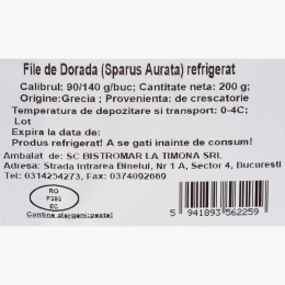 File de doradă 200g
