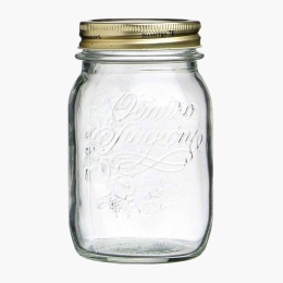 Borcan din sticlă cu capac Quattro Stagioni 500ml