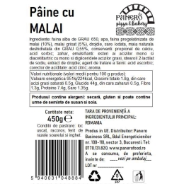 Pâine cu mălai, 450g