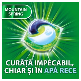 Detergent de rufe capsule All in One Pods Mountain Spring, 40 spălări