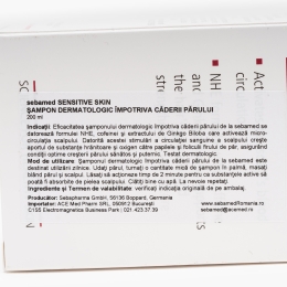 Șampon dermatologic împotriva căderii părului 200ml