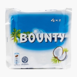 Baton cu cocos învelit în ciocolată cu lapte, 4x57g, 228g