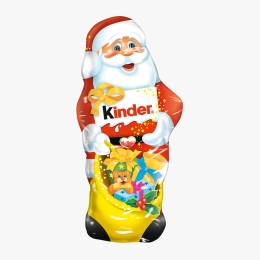 Figurină de ciocolată în formă de Moș Craciun 55g