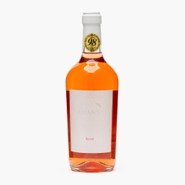 Vin rose sec Merlot, Montelpuciano, 13%. 0.75l