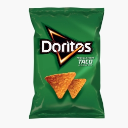Snack din făină de porumb cu gust de ardei Taco 100g