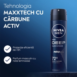 Deodorant antiperspirant pentru bărbați Men Deep Darkwood 150ml