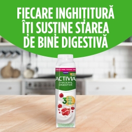 Iaurt de băut cu zmeură și rodie 320g