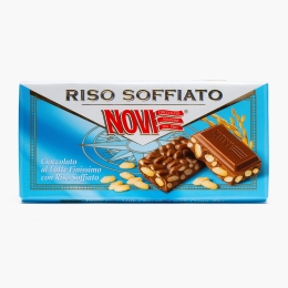 Ciocolată cu lapte extrafină, cu orez crocant 80g