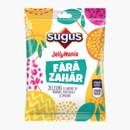 Jeleuri cu arome de fructe, fără zahăr 70g