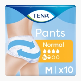 Chilot pentru incontinență adulți Pants Normal, mărime M, 10 buc