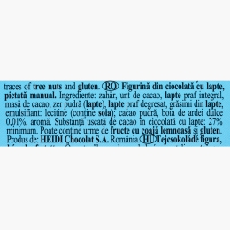 Figurină ciocolată Iepuraș  cu morcov 160g