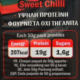 Chipsuri proteice 38% cu aromă de sweet chilli 50g