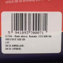 Roșii cherry Kumato ECO 500g
