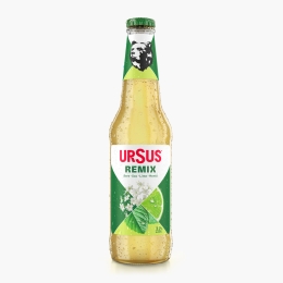 Bere soc, mentă și lime, 330ml