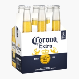 Bere blondă pasteurizată Extra, sticlă 6x330ml