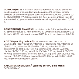 Hrană umedă pentru pisici, cu somon în jeleu, 85g