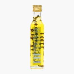 Ulei de floarea soarelui, presat la rece, cu busuioc 250ml
