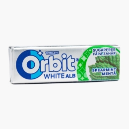 Gumă de mestecat White Spearmint, fără zahăr 14g