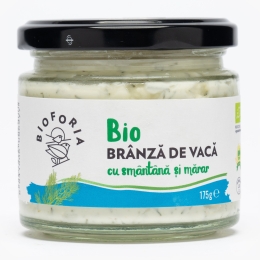 Brânză de vacă cu smântână și mărar, eco 175g
