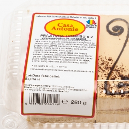 Prăjitură tiramisu x2 280g 