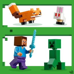 Aventura din Taiga a lui Steve, 21583 Minecraft, 79 piese, +6 ani