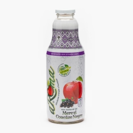 Suc natural de mere și coacăze negre 1l