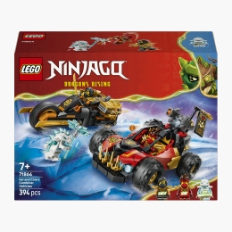 Vehiculele transformabile ale lui Kai și Cole, 71864 Ninjago, 394 piese, +7 ani