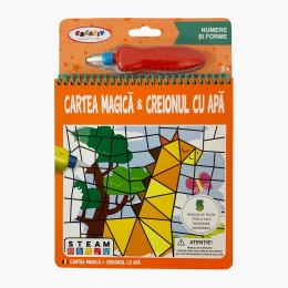 Cartea magică & Creionul cu apă, numere-forme