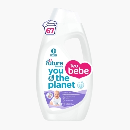 Detergent gel concentrat de rufe  pentru bebeluși, Lavandă, 2.7l, 67 spălări