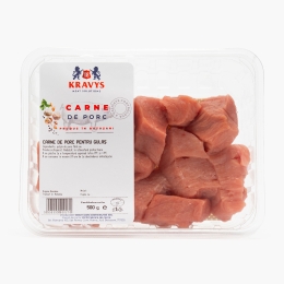 Carne de porc pentru gulaș 500g