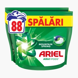 Detergent de rufe capsule Mountain Spring, 88 spălări, 88 buc