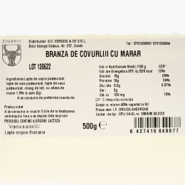 Brânză de covurlui cu mărar 500g