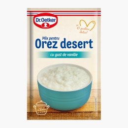 Mix pentru orez desert cu gust de vanilie, 95g