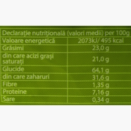 Rondele din grâu cu glazură albă 66g