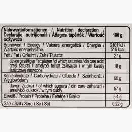 Ciocolată lapte cu măr și scorțișoară 90g