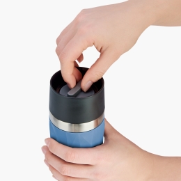 Cană termos călătorie Travel Mug Compact, 0.3l, albastru