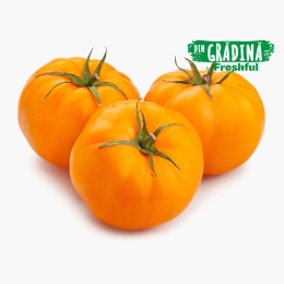 Roșii portocalii eco România (Coșul cu fructe) 500g