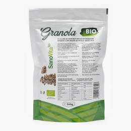 Granola cu alune și conținut redus de zahăr eco 300g