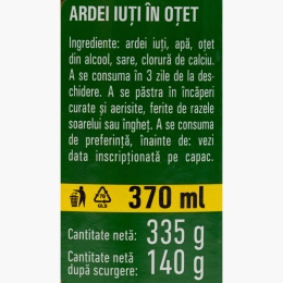 Ardei iuți în oțet 370ml