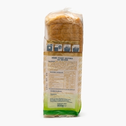 Pâine toast cu secară 500g